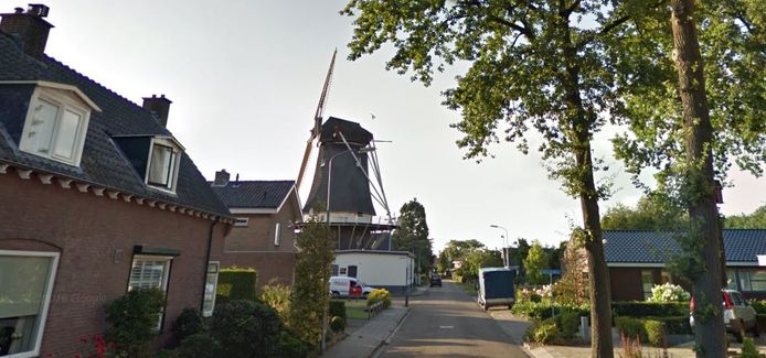 Een deel van de Molenweg in Klarenbeek.