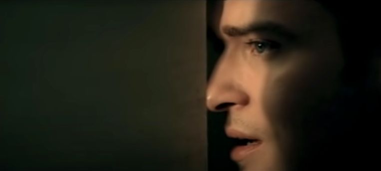 Justin Timberlake in de clip van 'Cry Me A River'. Beeld rv