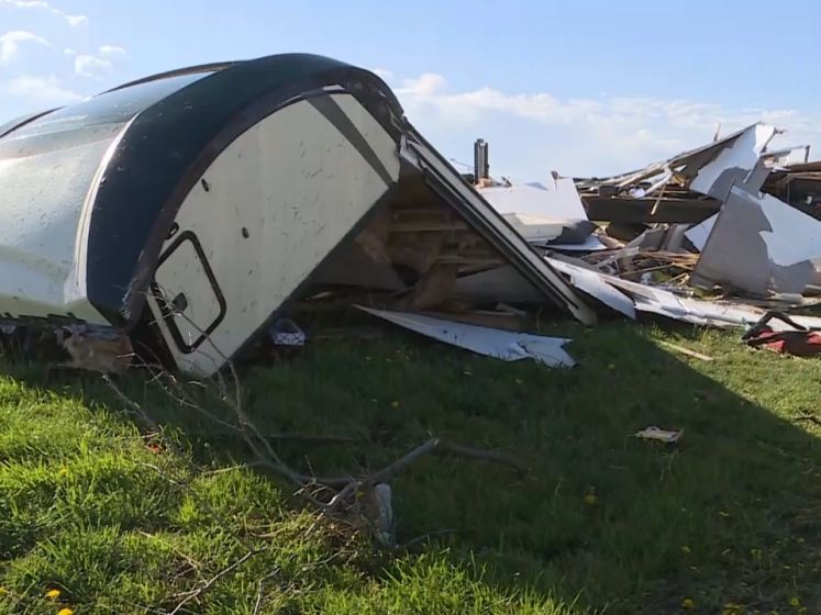 Un couple dans son camping-car a survécu à une tornade au Kansas