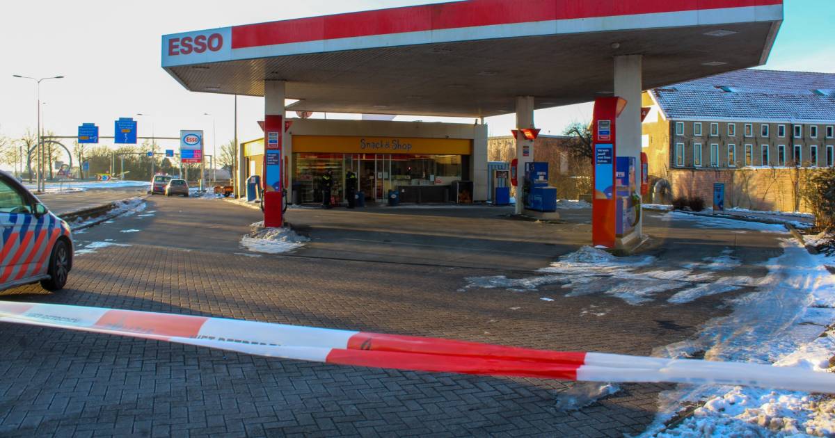 Personeel Gouds tankstation geschrokken na overval, dader nog voortvluchtig.