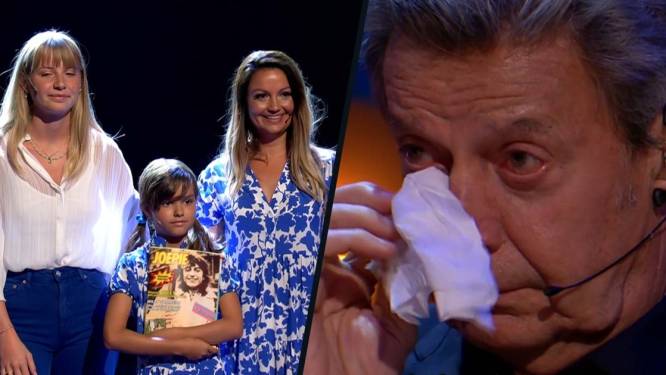 Traantjes in ‘Willy De Musical’: dochters en kleindochter verrassen zanger met ontroerende ode  