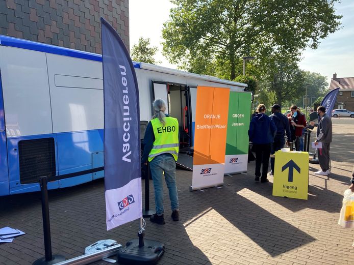 De prikbus van de GGD.
