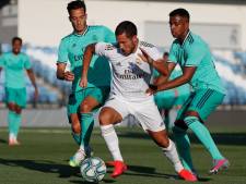 Eden Hazard effectue son retour lors d'un match d'entraînement avec le Real