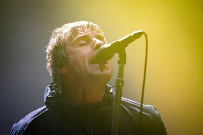 Liam Gallagher sur scène, samedi, à Londres