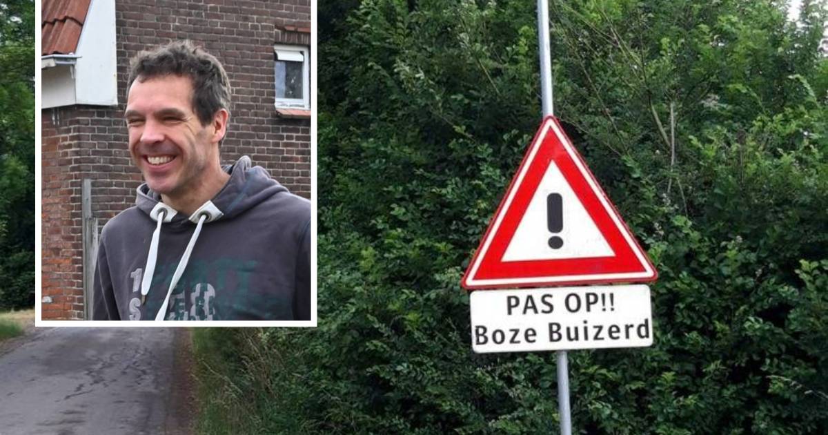 Ritthemse 'terrorbuizerd' is terug aan de Landbouwweg: ‘Ineens kwam hij op me af, pootjes recht voor