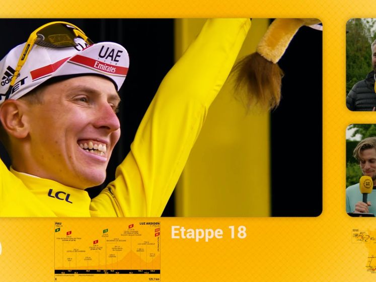 Samenvatting etappe 18: 'Alles is voor Pogi'