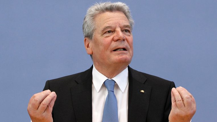 Joachim Gauck. Beeld REUTERS