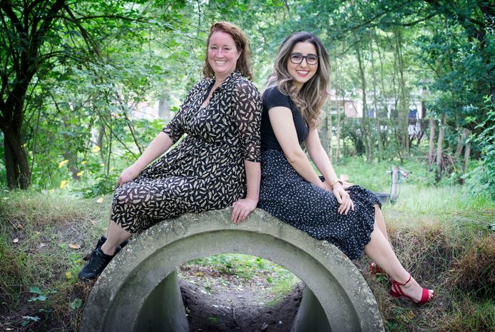 Sterk Huis-deskundigen Jesse Lapien (links) en Ebru Arslan geven trainingen over eergerelateerd geweld.