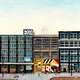 Kazuma Eekman schilderde de gentrificatie die hem zijn atelier kostte