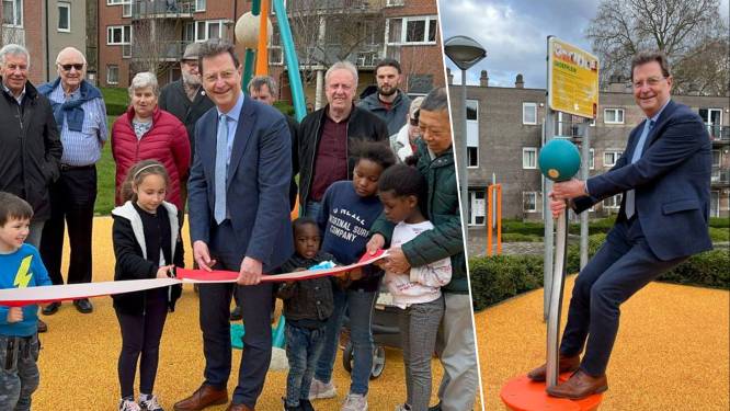 Veronika mag speelterrein Groefplein feestelijk openen : “Fijn dat we konden kiezen wat we leuk vinden”