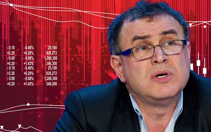 "Centrale banken zullen machteloos staan", voorspelt Roubini.