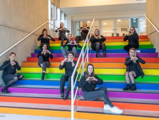 In Aalsterse hogeschool Odisee kunnen regenboogkleuren wel: “Een krachtig symbool voor samenleven in diversiteit”