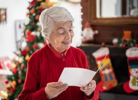 Zó kun je kerstkaarten naar eenzame ouderen sturen