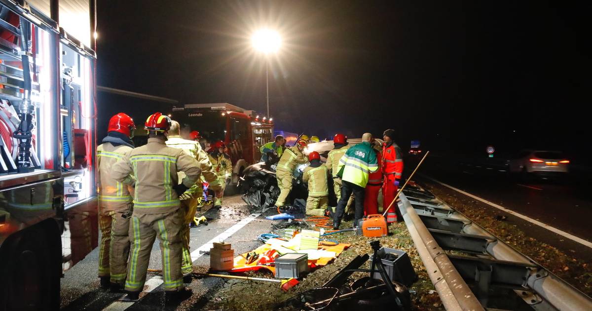 Spookrijder veroorzaakt dodelijk ongeval op A2 bij Maarheeze.