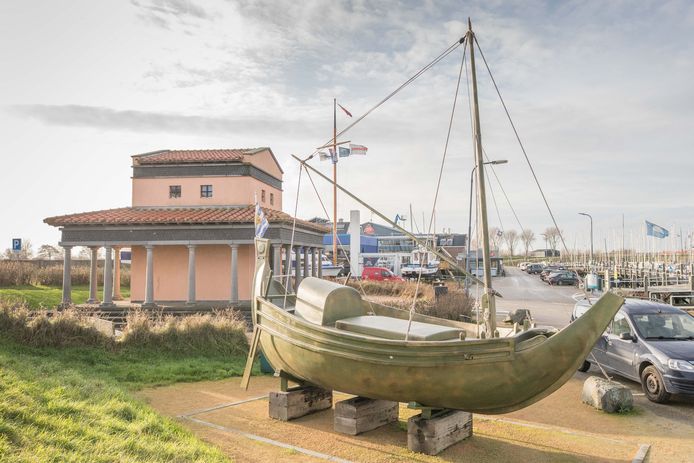 In Colijnsplaat ligt al een Caudicaria op half ware grootte. Het schip werd volledig gebouwd door vrijwilligers.