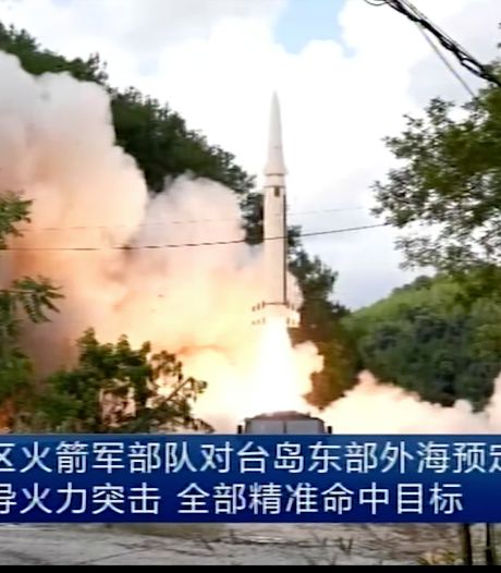 Chinese militaire oefeningen rond Taiwan: meerdere raketten landen in Japanse wateren