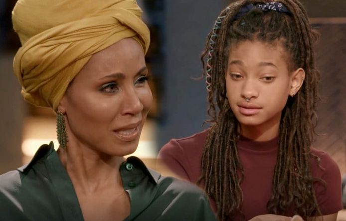 Jada Pinkett Smith en Willow Smith.