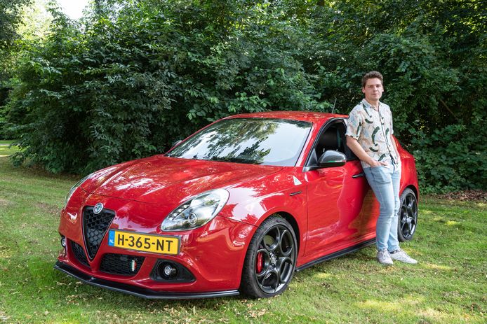 Jordy Knijnsberg bij zijn ‘Juultje’