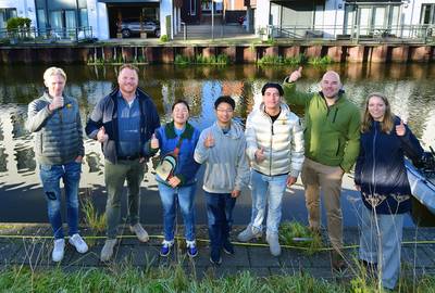 Dankzij studenten wordt haven Oudenbosch groener: 'Over naar het volgende jaar lijkt me wel het mins