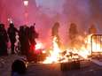 Meer dan half miljoen vreedzame betogers in Barcelona, rellen en branden bij aparte manifestatie