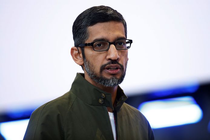Google-topman Sundar Pichai.