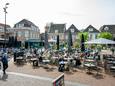 Lunchen op de Markt in Harderwijk.