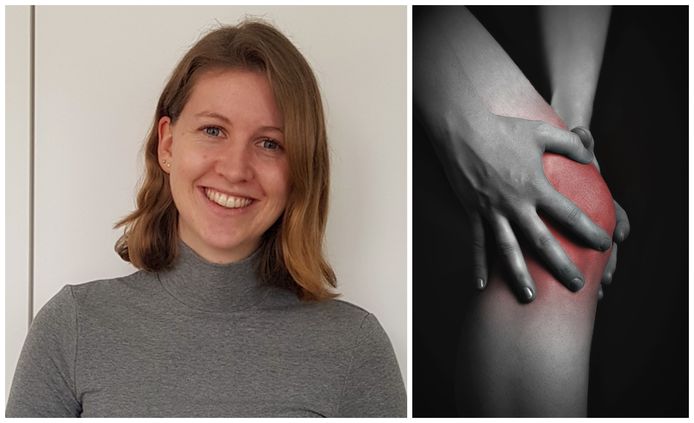 Onderzoeker Núria Jansen van het Erasmus MC gaat op zoek naar een betere behandeling van knieklachten: ,,We willen onderzoeken wat een gezondere leefstijl voor invloed heeft op artrose.”