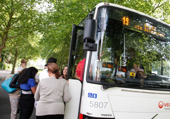 Lijn 19, de Bredabus in Hulst.