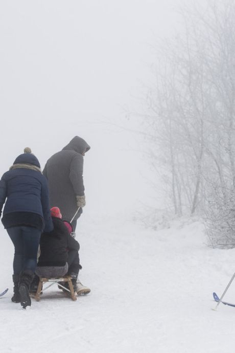 La neige succède à la pluie