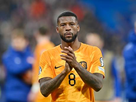 Georginio Wijnaldum na buikgriepklachten bij Oranje: ‘Ik dacht dat het ging om een grap’
