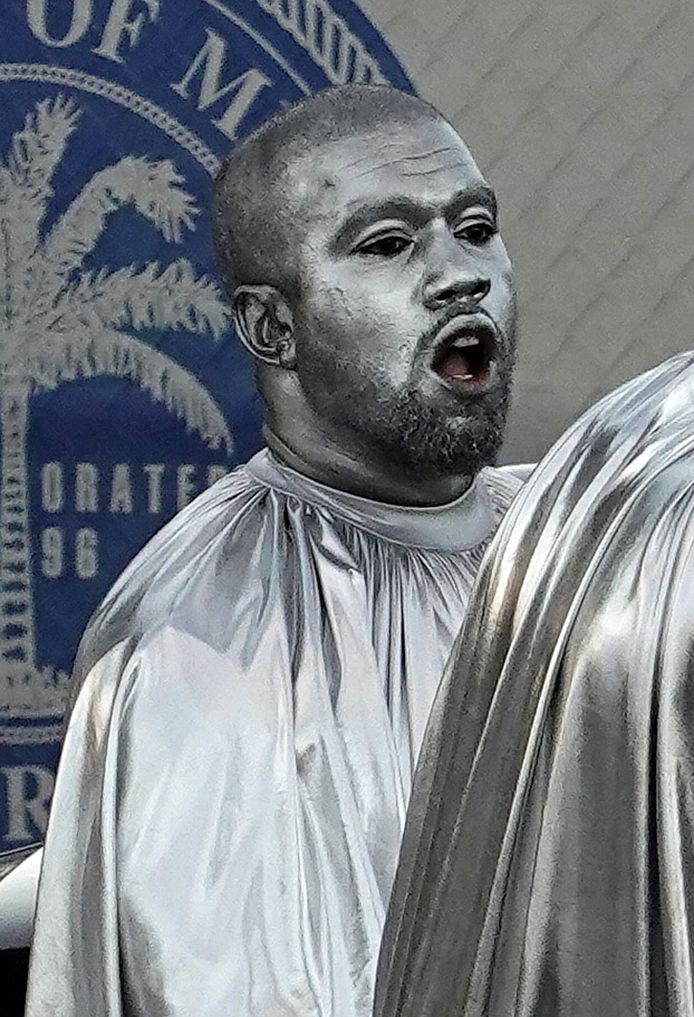 Een beeld uit de opera van Kanye West