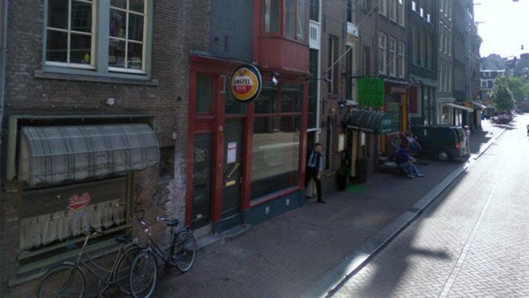 Hiphopcafé De Duivel in de Reguliersdwarsstraat. Foto © Streetview Beeld 