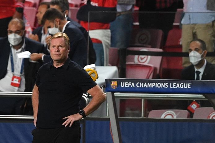 Barcelona-coach Ronald Koeman.