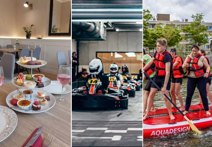 Van een high tea over elektrisch karten tot suppen op de Leie: er is keuze zat om mama komende zondag te verrassen.