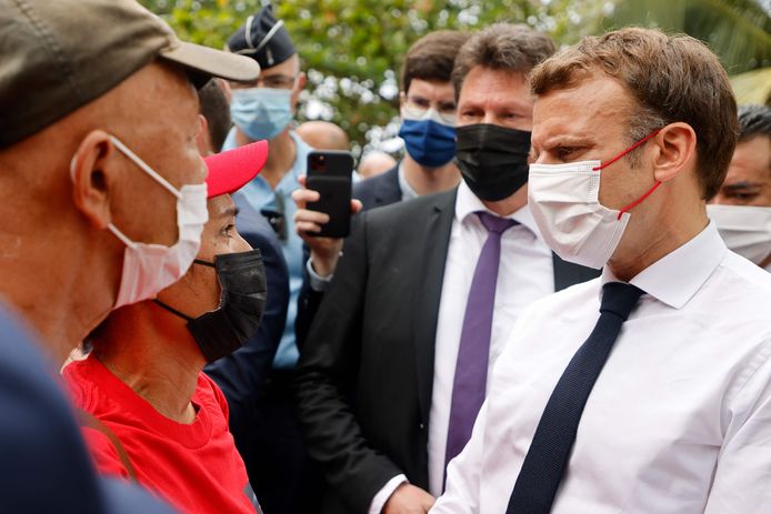 ,,De Franse overheid heeft te lang gezwegen over dit verleden, over die dertig jaar van testen’’, zei president Macron op de laatste dag van zijn bezoek aan Polynesië.