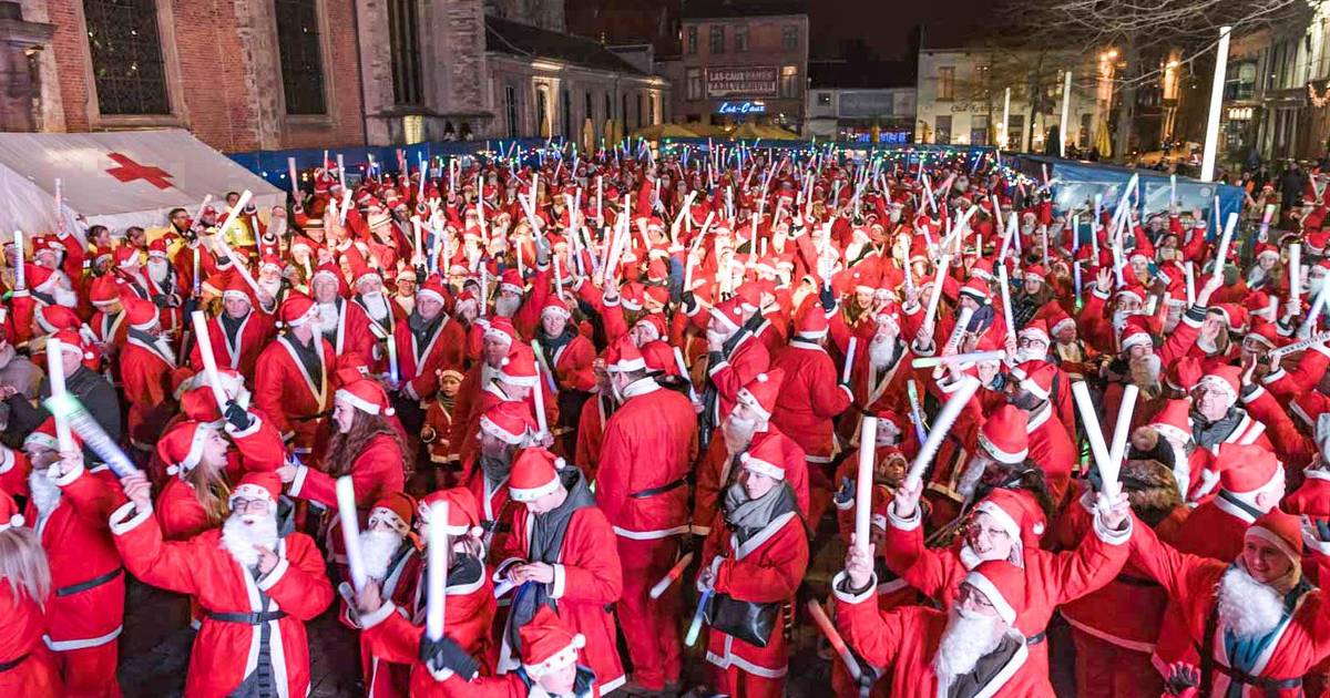 Opnieuw honderden kerstmannen verwacht voor negende editie van Santa