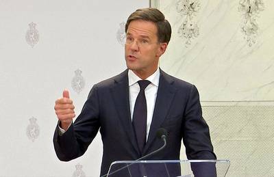 Rutte: Kabinet op 26 oktober op het bordes