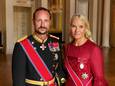 Nieuwe portretten van Noorse kroonprins Haakon en kroonprinses Mette-Marit vrijgegeven