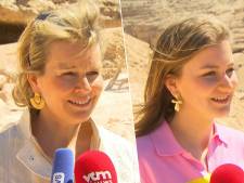 La princesse Elisabeth et la reine Mathilde évoquent leur voyage en Égypte: “Un beau moment de partage”