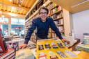 De Bergse boekhandelaar Ad Quist.