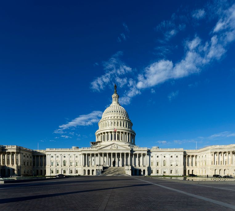Capitol Hill in Washington DC.  Beeld ANP