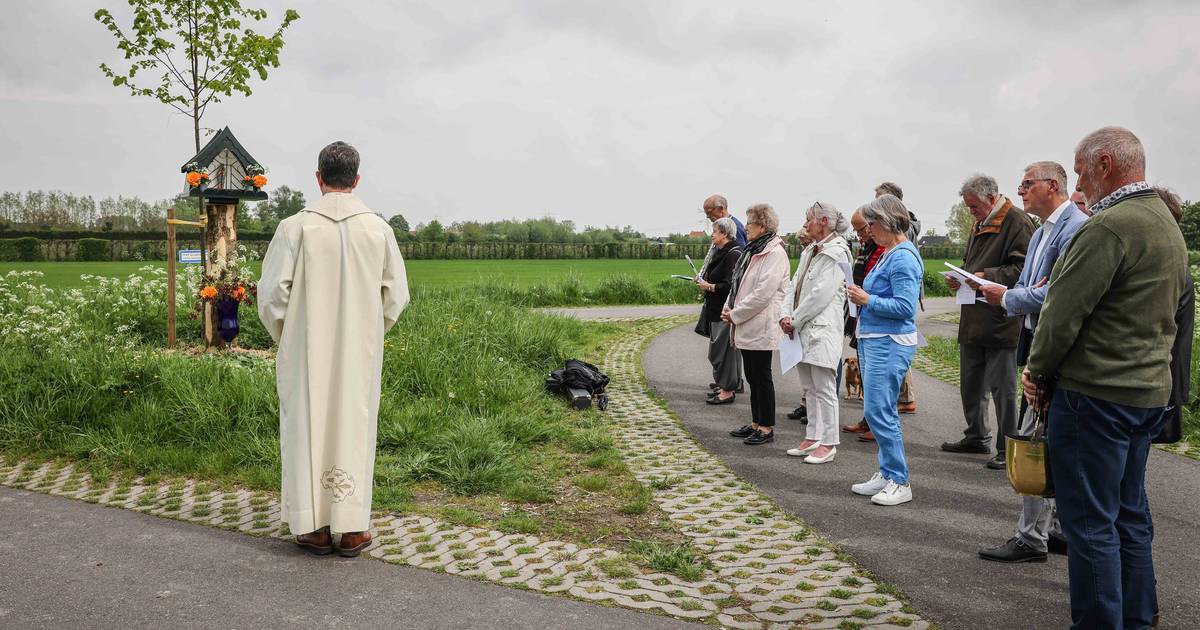 Kwadendamme heeft z'n veldkapelletje weer terug