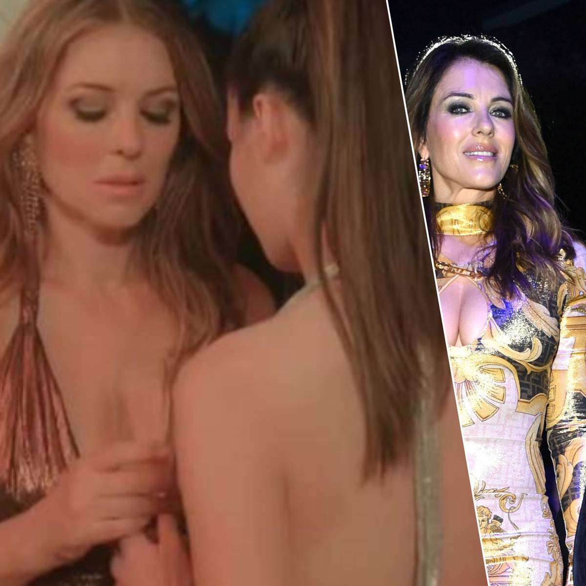 Na ophef om expliciete lesbische seksscène wil Elizabeth Hurley opnieuw  film maken met haar zoon | Film | hln.be