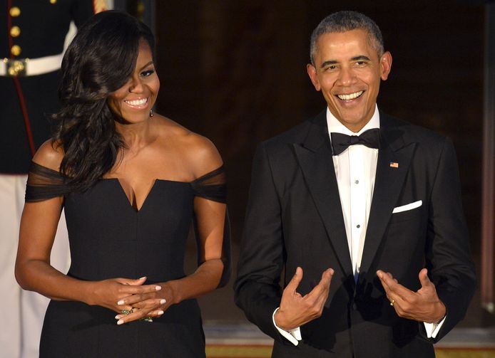 Michelle en Barack Obama (archiefbeeld).