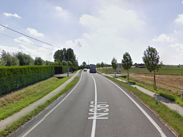 Vanaf 28 maart beginnen werken aan het fietspad langs de Nieuwpoortsesteenweg in Gistel.