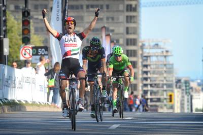 Ulissi wint in Montréal, Slagter derde