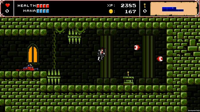 Bij momenten doet 'Infernax' wel héél erg aan klassieker 'Castlevania' denken.