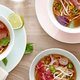 Heerlijk! Spicy ramensoep met gemarineerde tahoe