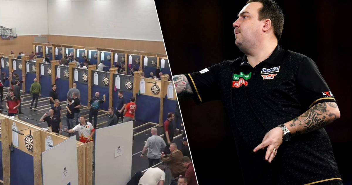 Kim Huybrechts is Belgisch kampioen darts na finale tegen Mario