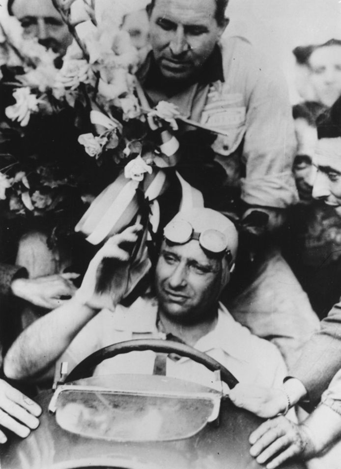 Juan Manuel Fangio.